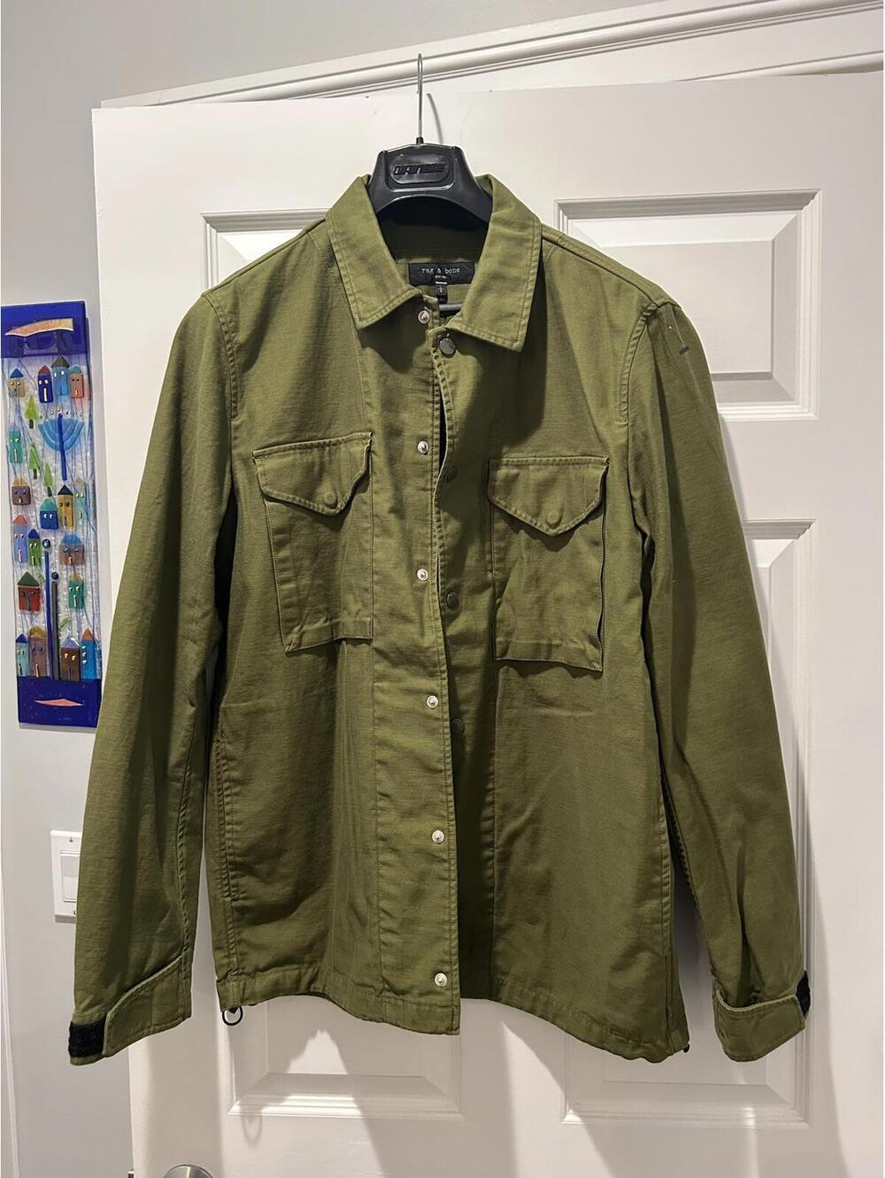 Rag and Bone Icons Army Flight shirt jacket